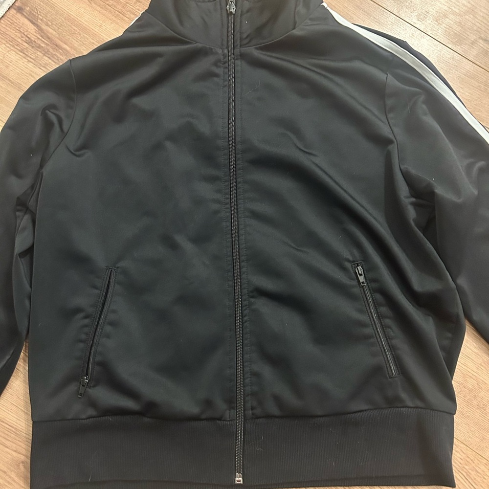 Forever 21 Black and White Windbreaker Jacket